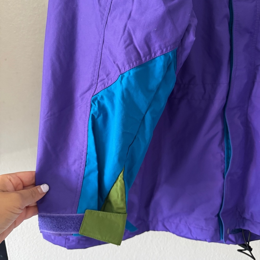 Vintage 90s Patagonia Mountain Lightweight Jacket Size L Purple Retro Y2K - Picture 7 of 12